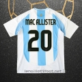 Maillot Argentine Joueur Mac Allister Domicile 2024