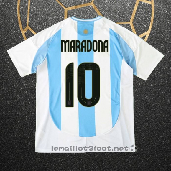 Maillot Argentine Joueur Maradona Domicile 2024