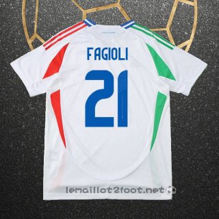 Maillot Italie Joueur Fagioli Extérieur 24-25